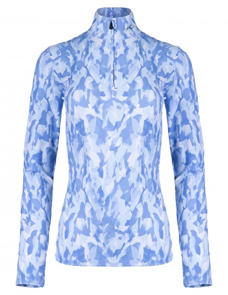 Motion Print Half-Zip